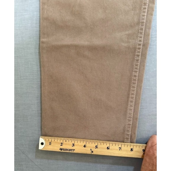 VTG. Levi's 545 Jeans Mens 36 Beige Denim Loose Straight‎ Pocketed Men 36X30. - Picture 12 of 12